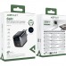 Зарядний пристрій 1xUSB-С 30W with digital display Gan A115 Black Acefast (6974316284444)