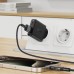 Зарядний пристрій 2xUSB 30W (USB-C+USB-A) Gan A69 ultra-thin Fast Charger Black Acefast (6974316282709)