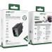 Зарядний пристрій 2xUSB 30W (USB-C+USB-A) Gan A98 Black Acefast (6974316283263)