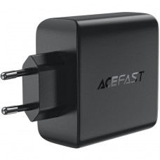 Зарядний пристрій 4xUSB 100W (3xUSB-C+USB-A) Gan A94 Fast Charger Black Acefast (6974316283133)