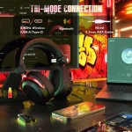 Ігрова гарнітура Attack Shark L30PRO Wireless 2.4GHz/Bluetooth/3.5mm AUX/AUX-to-Type-C Black and Red (L30PROBR_AS) Ігрова гарнітура Attack Shark L30PRO Wireless 2.4GHz/Bluetooth/3.5mm AUX/AUX-to-Type-C Black and Red (L30PROBR_AS)