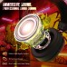 Ігрова гарнітура Attack Shark L30PRO Wireless 2.4GHz/Bluetooth/3.5mm AUX/AUX-to-Type-C Black and Red (L30PROBR_AS)