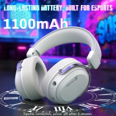 Ігрова гарнітура Attack Shark L30PRO Wireless 2.4GHz/Bluetooth/3.5mm AUX/AUX-to-Type-C White (L30PROW_AS)