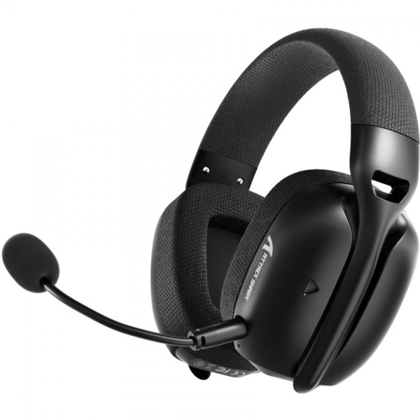 Ігрова гарнітура Attack Shark L80PRO Wireless 2.4GHz/Bluetooth/3.5mm Black (L80PROB_AS)