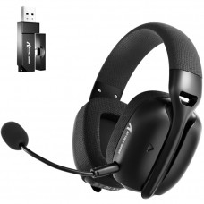Ігрова гарнітура Attack Shark L80PRO Wireless 2.4GHz/Bluetooth/3.5mm Black (L80PROB_AS)