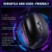Ігрова гарнітура Attack Shark L80PRO Wireless 2.4GHz/Bluetooth/3.5mm Black (L80PROB_AS)