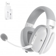 Ігрова гарнітура Attack Shark L80PRO Wireless 2.4GHz/Bluetooth/3.5mm White (L80PROW_AS)