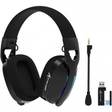 Ігрова гарнітура Attack Shark L90 Wireless 2.4GHz/Bluetooth/3.5mm PS4/PS5/Switch/Xbox/Mac/PC Black (L90B_AS)