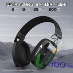 Ігрова гарнітура Attack Shark L90 Wireless 2.4GHz/Bluetooth/3.5mm PS4/PS5/Switch/Xbox/Mac/PC Black (L90B_AS) Ігрова гарнітура Attack Shark L90 Wireless 2.4GHz/Bluetooth/3.5mm PS4/PS5/Switch/Xbox/Mac/PC Black (L90B_AS)