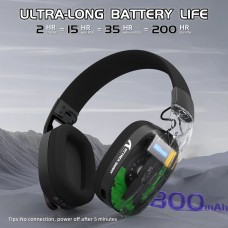 Ігрова гарнітура Attack Shark L90 Wireless 2.4GHz/Bluetooth/3.5mm PS4/PS5/Switch/Xbox/Mac/PC Black (L90B_AS)