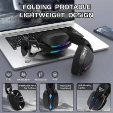 Ігрова гарнітура Attack Shark L90 Wireless 2.4GHz/Bluetooth/3.5mm PS4/PS5/Switch/Xbox/Mac/PC Black (L90B_AS)
