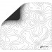 Ігрова поверхня Attack Shark CM02 450x400x4мм Contour white (CM02CW_AS)
