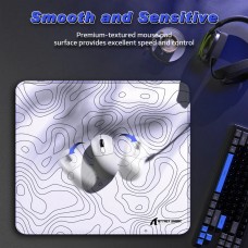 Ігрова поверхня Attack Shark CM02 450x400x4мм Contour white (CM02CW_AS)