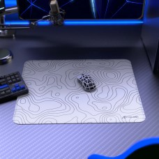 Ігрова поверхня Attack Shark CM02 450x400x4мм Contour white (CM02CW_AS)