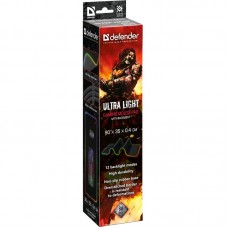 Ігрова поверхня Defender Ultra Light RGB 900*350*4мм (50566)