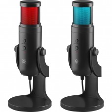 Ігровий стрім мікрофон Defender Galactar GMC 250 USB LED 1.5 м (64625)