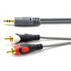 Кабель AUX Audio TRS - RCAx2 M/M 10.0м Premium (B00715)