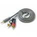 Кабель AUX Audio TRS - RCAx2 M/M 10.0м Premium (B00715)