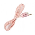 Кабель AUX Type-C - TRRS Audio M/M 1м Pink (S0996) Кабель AUX Type-C - TRRS Audio M/M 1м Pink (S0996)