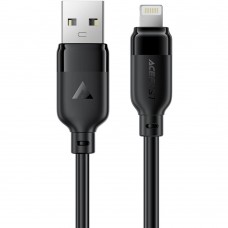 Кабель USB 2.0 AM-Lightning M 2.0м чорний TPU C16-06 Acefast (6974316286271) Кабель USB 2.0 AM-Lightning M 2.0м чорний TPU C16-06 Acefast (6974316286271)