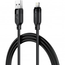 Кабель USB 2.0 AM-Lightning M 2.0м чорний TPU C16-06 Acefast (6974316286271) Кабель USB 2.0 AM-Lightning M 2.0м чорний TPU C16-06 Acefast (6974316286271)
