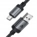 Кабель USB 2.0 AM-Type-C M  1.2 м  60W aluminum alloy Black  C20-04 Acefast (6974316283782)