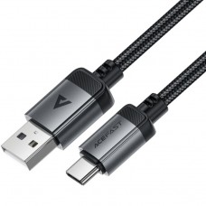 Кабель USB 2.0 AM-Type-C M 1.2 м 60W aluminum alloy Black C20-04 Acefast (6974316283782) Кабель USB 2.0 AM-Type-C M 1.2 м 60W aluminum alloy Black C20-04 Acefast (6974316283782)