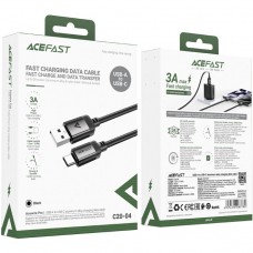 Кабель USB 2.0 AM-Type-C M 1.2 м 60W aluminum alloy Black C20-04 Acefast (6974316283782) Кабель USB 2.0 AM-Type-C M 1.2 м 60W aluminum alloy Black C20-04 Acefast (6974316283782)