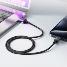 Кабель USB 2.0 AM-Type-C M 1.2 м 60W aluminum alloy Black C20-04 Acefast (6974316283782) Кабель USB 2.0 AM-Type-C M 1.2 м 60W aluminum alloy Black C20-04 Acefast (6974316283782)