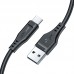 Кабель USB 2.0 AM-Type-C M  1.2 м 60W TPE C3-04 Black Acefast (6974316280866)