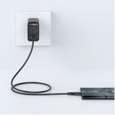 Кабель USB 2.0 AM-Type-C M 1.2 м 60W TPE C3-04 Black Acefast (6974316280866) Кабель USB 2.0 AM-Type-C M 1.2 м 60W TPE C3-04 Black Acefast (6974316280866)