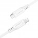 Кабель USB 2.0 Type-C M-Lightning M  1.2м білий TPE C3-01 Acefast (6974316280811)