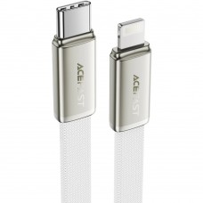 Кабель USB 2.0 Type-C M-Lightning M 1.2м білий ultra-thin C24-01 White Acefast (6974316286240) Кабель USB 2.0 Type-C M-Lightning M 1.2м білий ultra-thin C24-01 White Acefast (6974316286240)