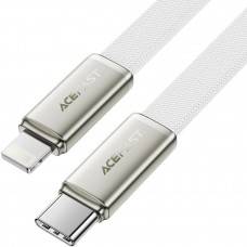 Кабель USB 2.0 Type-C M-Lightning M 1.2м білий ultra-thin C24-01 White Acefast (6974316286240) Кабель USB 2.0 Type-C M-Lightning M 1.2м білий ultra-thin C24-01 White Acefast (6974316286240)