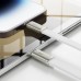 Кабель USB 2.0 Type-C M-Lightning M  1.2м білий ultra-thin C24-01 White Acefast (6974316286240)