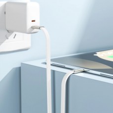 Кабель USB 2.0 Type-C M-Lightning M 1.2м білий ultra-thin C24-01 White Acefast (6974316286240) Кабель USB 2.0 Type-C M-Lightning M 1.2м білий ultra-thin C24-01 White Acefast (6974316286240)