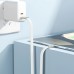 Кабель USB 2.0 Type-C M-Lightning M  1.2м білий ultra-thin C24-01 White Acefast (6974316286240)