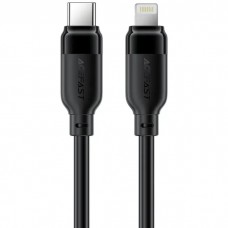 Кабель USB 2.0 Type-C M-Lightning M 1.2м чорний TPU C16-01 Acefast (6974316286196) Кабель USB 2.0 Type-C M-Lightning M 1.2м чорний TPU C16-01 Acefast (6974316286196)