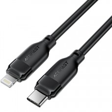 Кабель USB 2.0 Type-C M-Lightning M 2.0м чорний TPU C16-05 Acefast (6974316286288) Кабель USB 2.0 Type-C M-Lightning M 2.0м чорний TPU C16-05 Acefast (6974316286288)