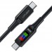 Кабель USB 2.0 Type-C M-M  1 2 м  100W with display  C7-03 Acefast (6974316282778)