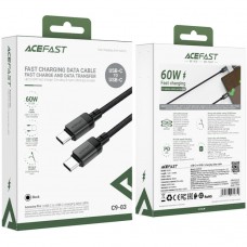 Кабель USB 2.0 Type-C M-M 1 2 м 60W C9-03 Acefast (6974316282679) Кабель USB 2.0 Type-C M-M 1 2 м 60W C9-03 Acefast (6974316282679)
