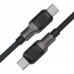 Кабель USB 2.0 Type-C M-M  1 2 м 60W silicone braid C10-03 Acefast (6974316283119)