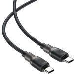Кабель USB 2.0 Type-C M-M  1 2 м 60W silicone braid C10-03 Acefast (6974316283119)