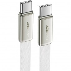 Кабель USB 2.0 Type-C M-M 1.2 м 60W ultra-thin White C24-03 Acefast (6974316286257) Кабель USB 2.0 Type-C M-M 1.2 м 60W ultra-thin White C24-03 Acefast (6974316286257)