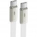 Кабель USB 2.0 Type-C M-M  1.2 м  60W ultra-thin White  C24-03 Acefast (6974316286257)