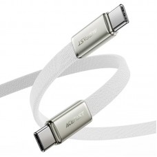Кабель USB 2.0 Type-C M-M 1.2 м 60W ultra-thin White C24-03 Acefast (6974316286257) Кабель USB 2.0 Type-C M-M 1.2 м 60W ultra-thin White C24-03 Acefast (6974316286257)