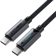 Кабель USB 2.0 Type-C M-M 1.2 м 60W Black C19-03 Acefast (6974316284475) Кабель USB 2.0 Type-C M-M 1.2 м 60W Black C19-03 Acefast (6974316284475)