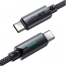 Кабель USB 2.0 Type-C M-M 1.2 м 60W Black C19-03 Acefast (6974316284475) Кабель USB 2.0 Type-C M-M 1.2 м 60W Black C19-03 Acefast (6974316284475)