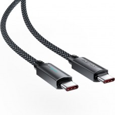 Кабель USB 2.0 Type-C M-M 1.2 м 60W Black C19-03 Acefast (6974316284475) Кабель USB 2.0 Type-C M-M 1.2 м 60W Black C19-03 Acefast (6974316284475)