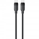 Кабель USB 2.0 Type-C M-M  1.2 м 60W Black  TPE C16-03 Acefast (6974316283805)